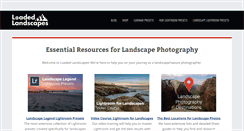 Desktop Screenshot of loadedlandscapes.com