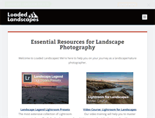 Tablet Screenshot of loadedlandscapes.com